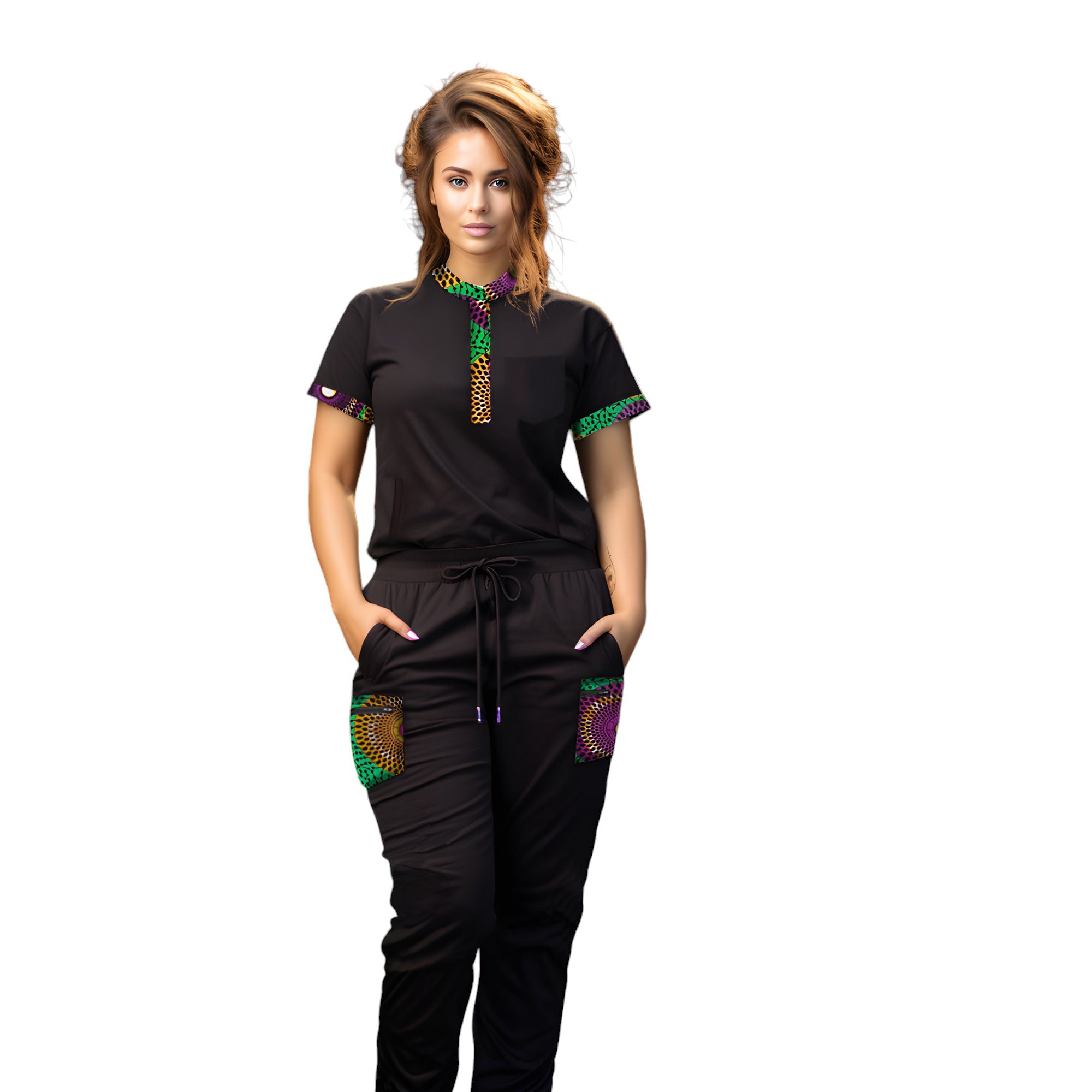 Unisex Scrub Pants | 5 Pockets Scrub Joggers | GEMSI Mart