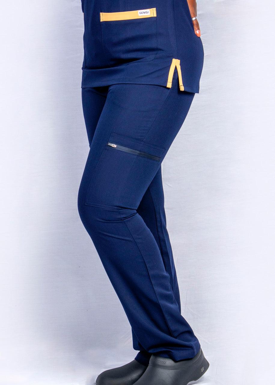 Demure - Pants (Navy Blue)