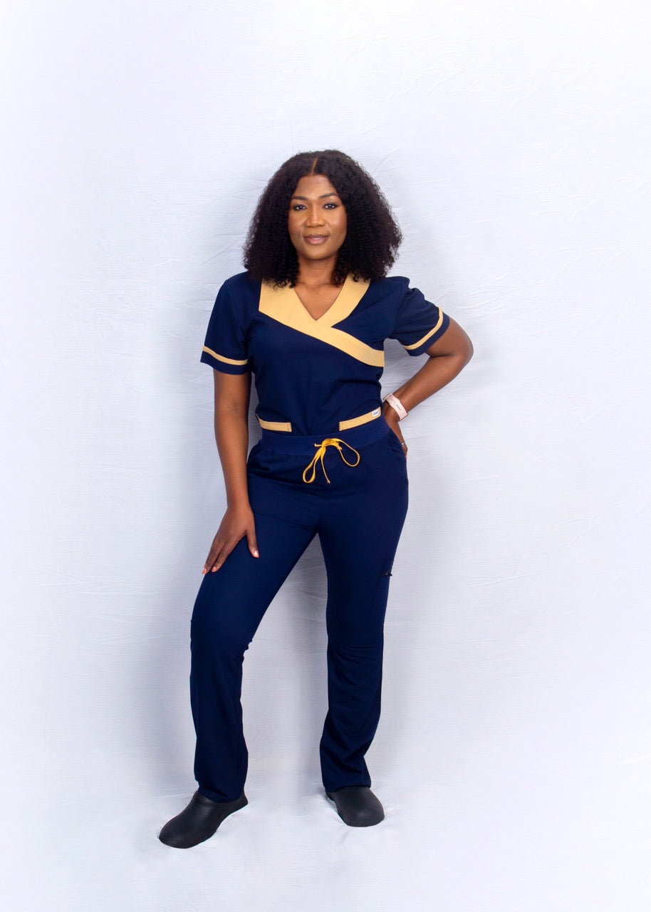 Demure - Pants (Navy Blue)